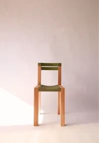 La chaise verte