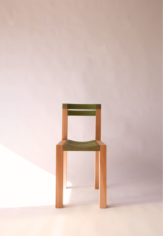 La chaise verte