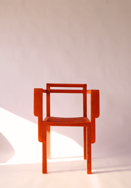 Le fauteuil orange