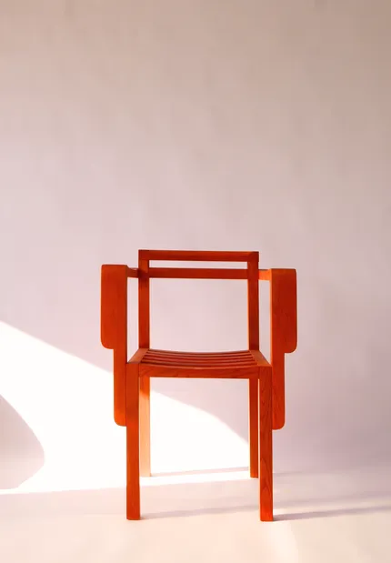 Le fauteuil orange