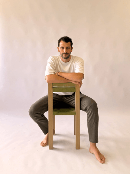 La chaise verte