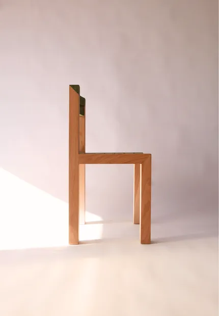 La chaise verte
