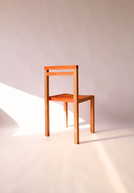 La chaise orange