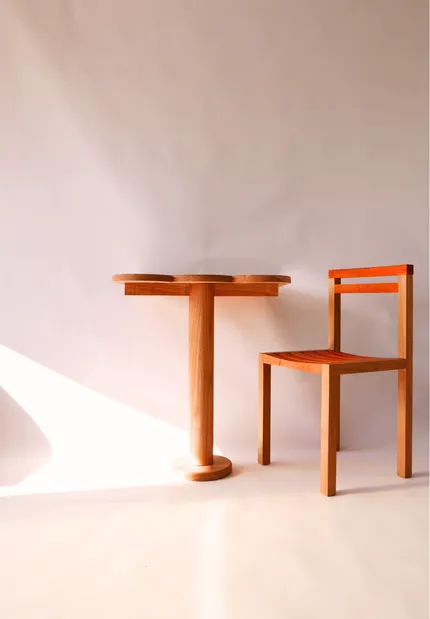 La table fleur
