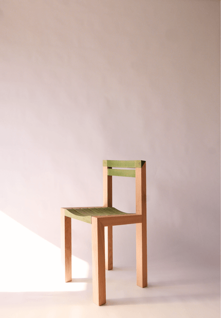 La chaise verte