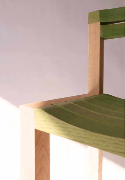 La chaise verte
