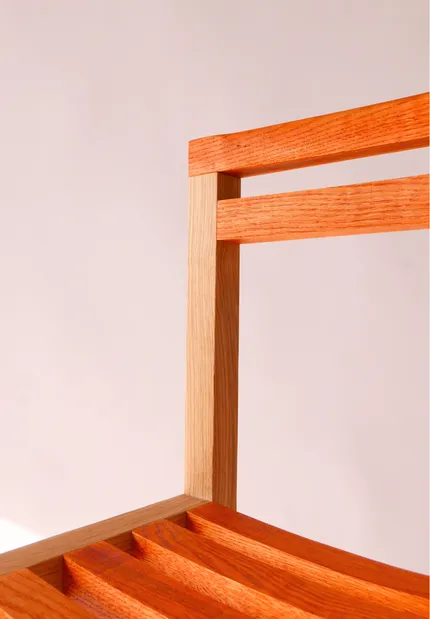 La chaise orange